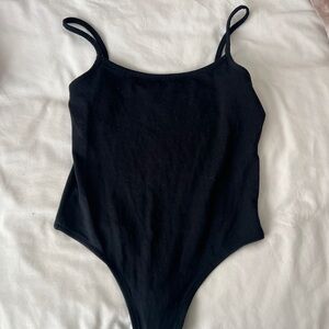 Madewell Black One Piece Bodysuit